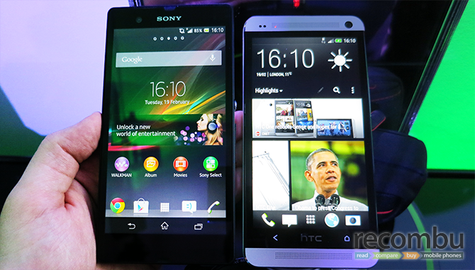 Sony Xperia Z vs HTC One : sfida a colpi di caratteristiche