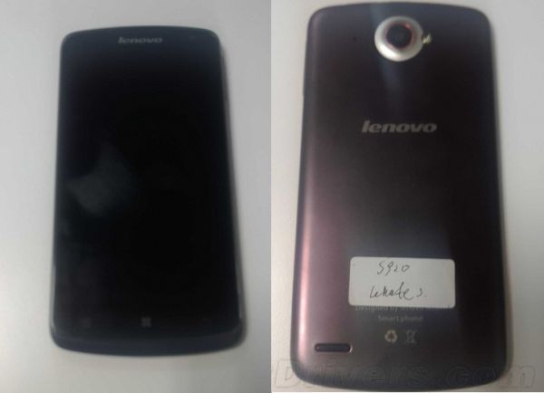 Lenovo S920 ed S820: immagini leaked dei nuovi smartphone Android