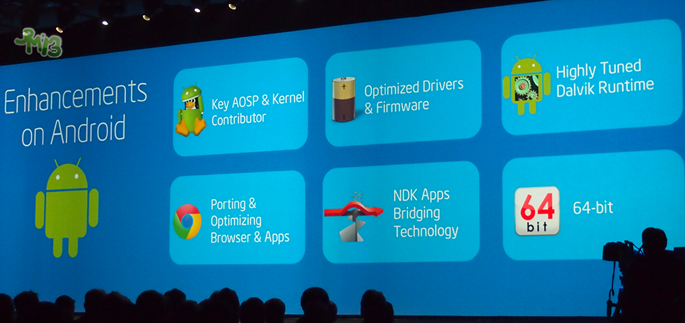 Intel Developer&#8217;s Conference: La parola chiave è Android e processori a 64 bit!