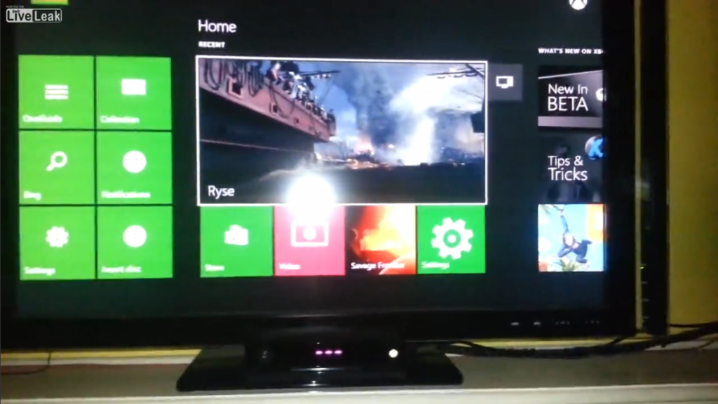 Xbox One: prima immagine e video della dashboard di sistema