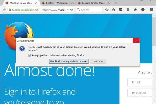 Set Firefox Default Browser Windows Vista - trustmvp