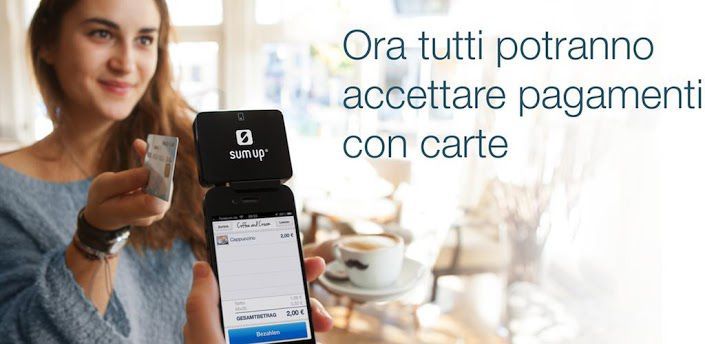 SumUp: accetta i pagamenti con carte di credito da Android