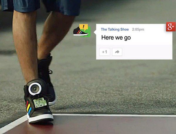 [Video] Adidas e Google lanciano le Talking Shoes