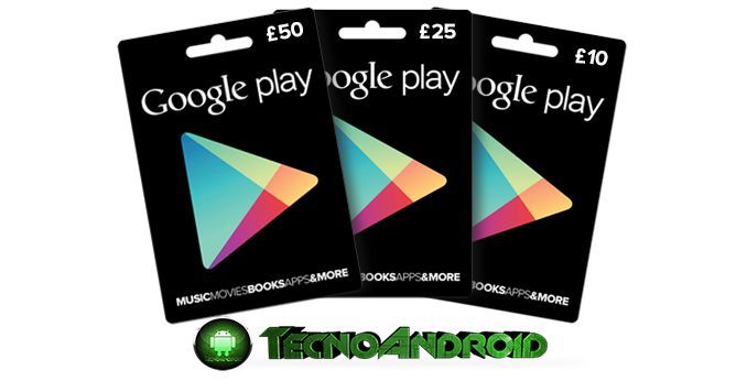 in arrivo le Google Play Gift Cards
