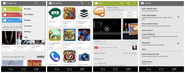Google Play Store si aggiorna alla versione 4.1.10