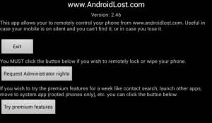 Android-Lost-app
