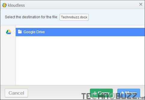 Select-cloud-storage