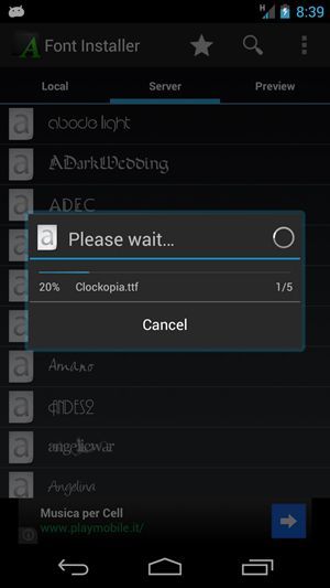 FontInstaller7