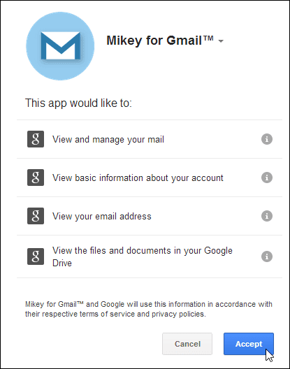 Mikey-For-Gmail-Permission