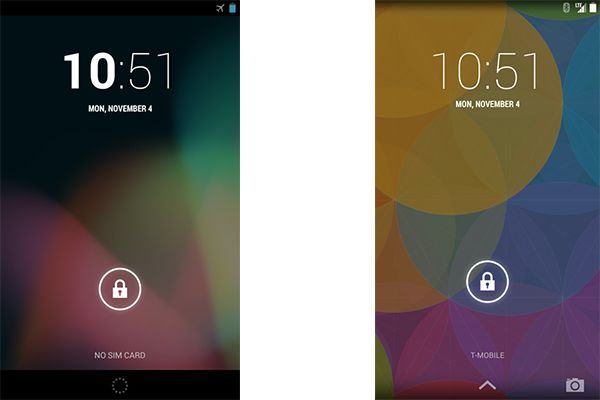 android 4.4 lockscreen