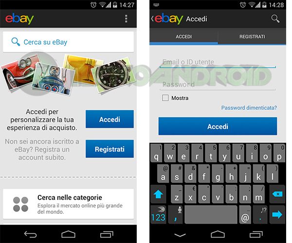 ebay tencoandroid