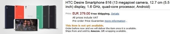 HTC-Desire-816-price-Europe