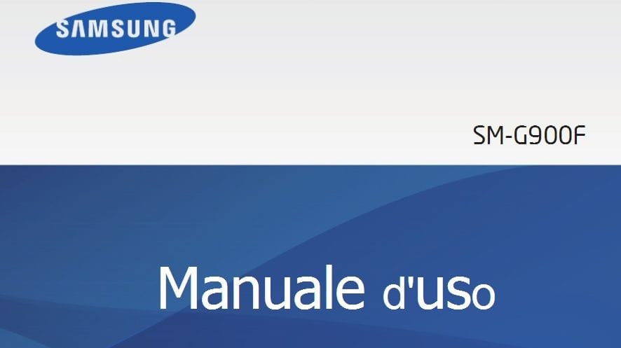 Samsung Galaxy S5 : disponibile il manuale d'uso in formato PDF