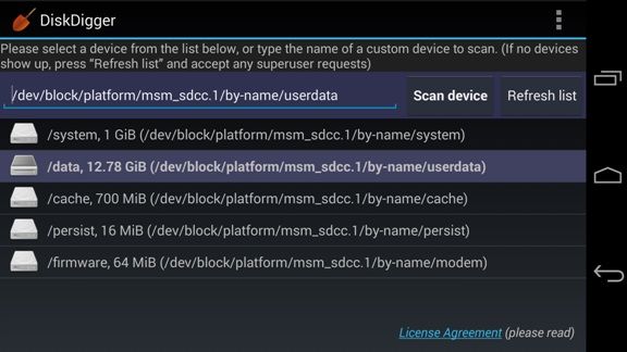 Select-location-to-recover-files