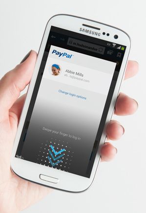 Galaxy S5 impronta PayPal