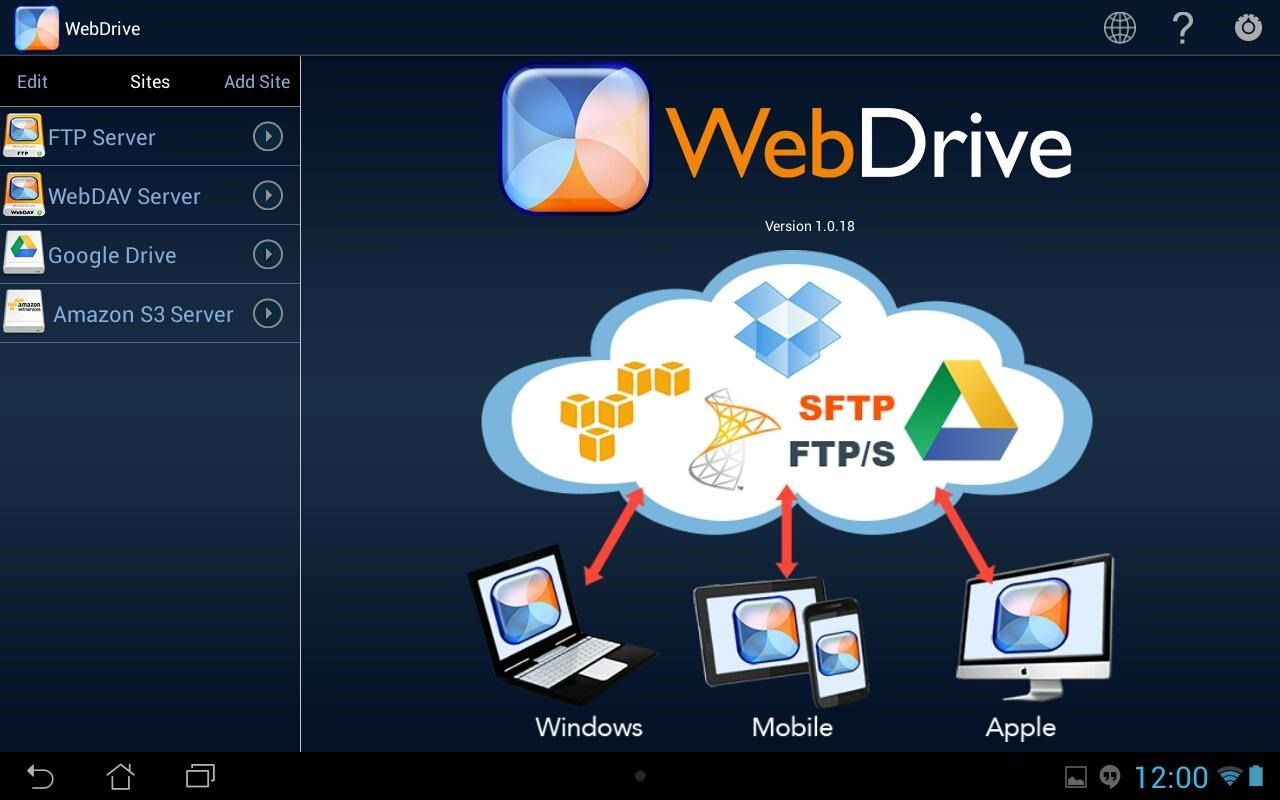 webdrive android