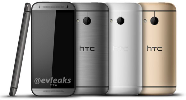HTC One Mini 2 appare in immagini reali in tre varianti di colore