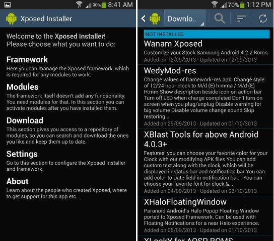Install-Xposed-Framework-Modules