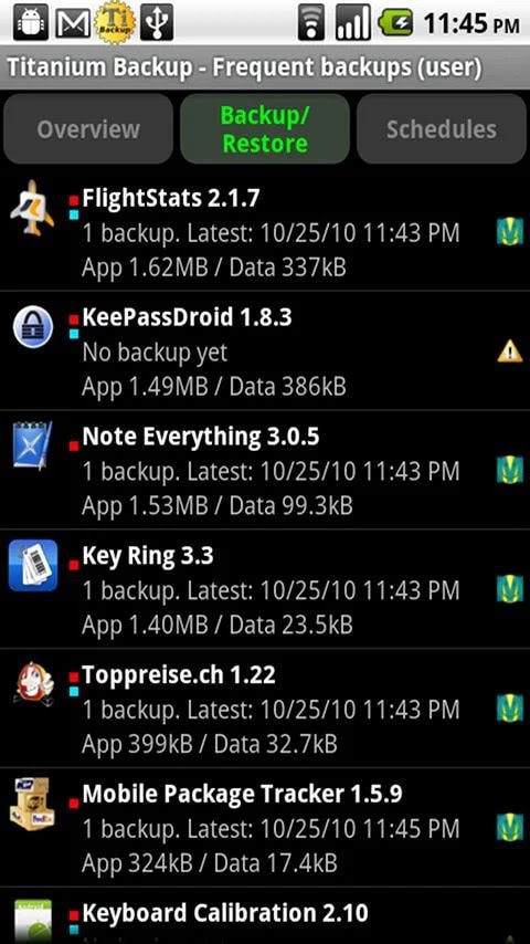 titanium backup
