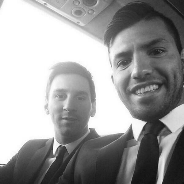 Leo-Messi-and-Aguero-in-style