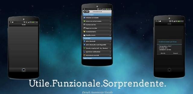 Deneb assistente vocale: comandare il vostro Android non è mai stato così facile