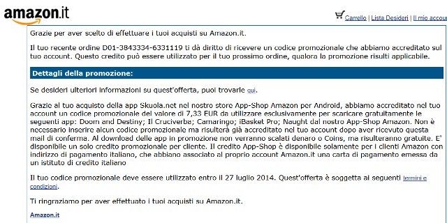mail amazon