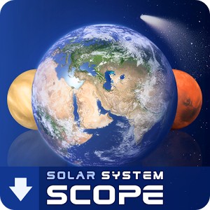 Solar System Scope : l’universo in 3D sullo smartphone Android in tempo reale