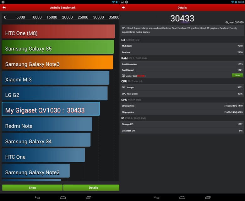 Screen gigaset qv1030 (3)