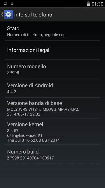 Screen zopo 998 (2)