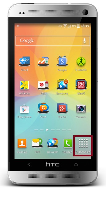 App drawer