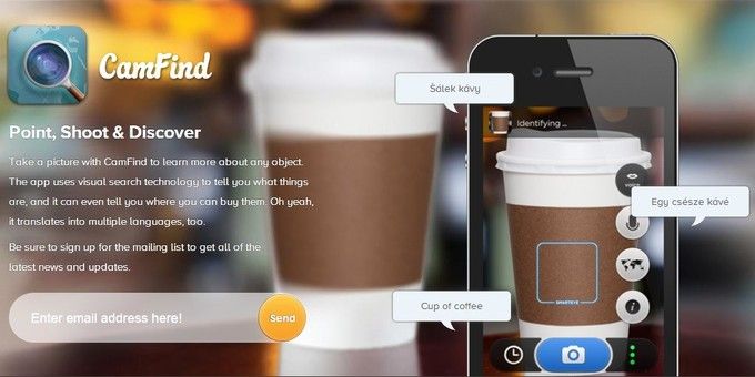 CamFind: un innovativo motore di ricerca tramite immagini alternativo a Google