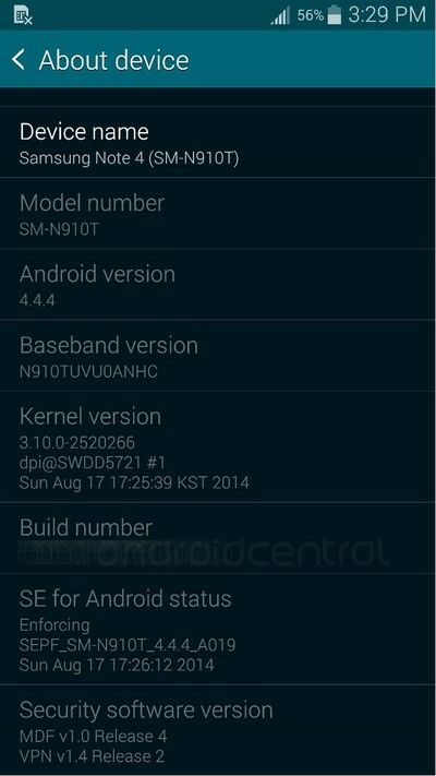 Galaxy Note 4