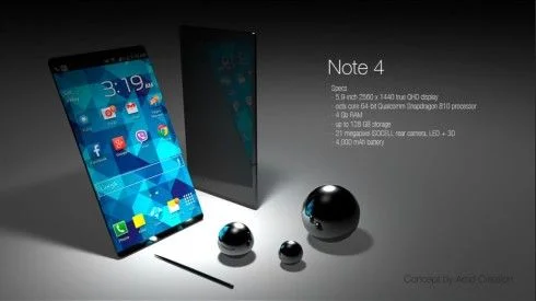Samsung Galaxy Note 4: ultime immagini per fantasticare sul design