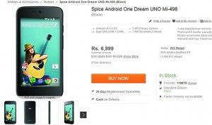 spice android one