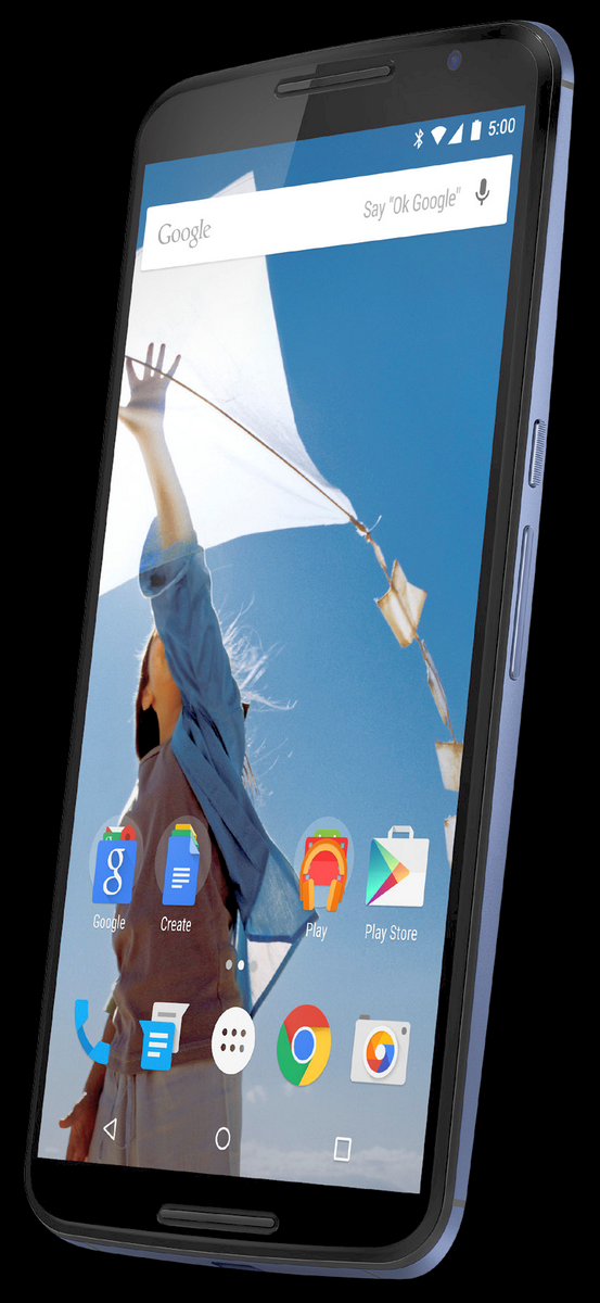 Nexus 6: ecco il primo render ufficiale con Android 5.0