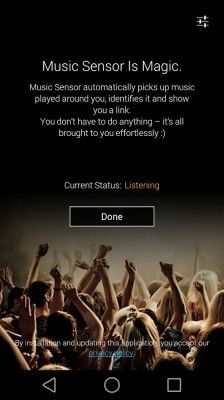 base music sensor