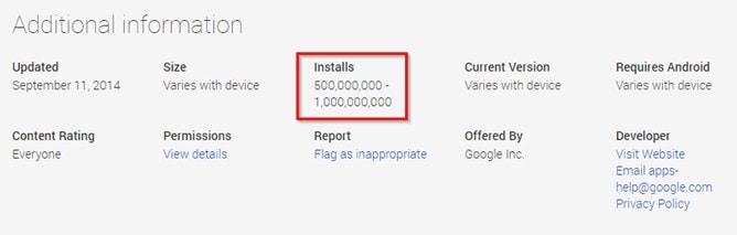 Google Play Music: superati i 500 milioni di download