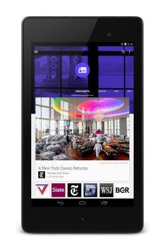 Anche Google Play Edicola riceve il Material Design