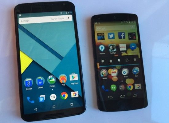 nexus 6 vs nexus 5