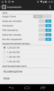 s converter settings
