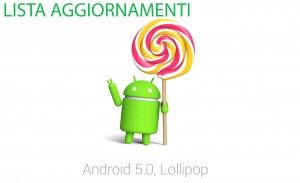 ANDROID LOLLIPOP AGGIORNAMENTI