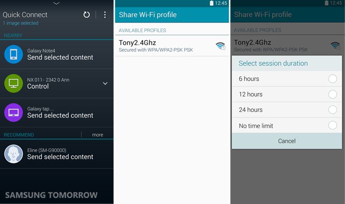 condivisione wi-fi