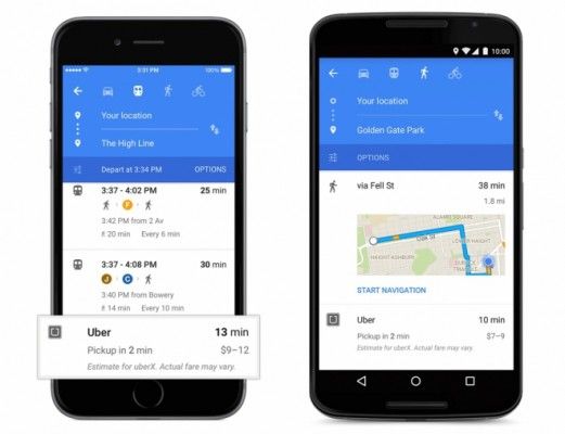 google maps material design 1