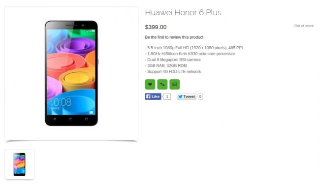 Huawei Honor 6 Plus