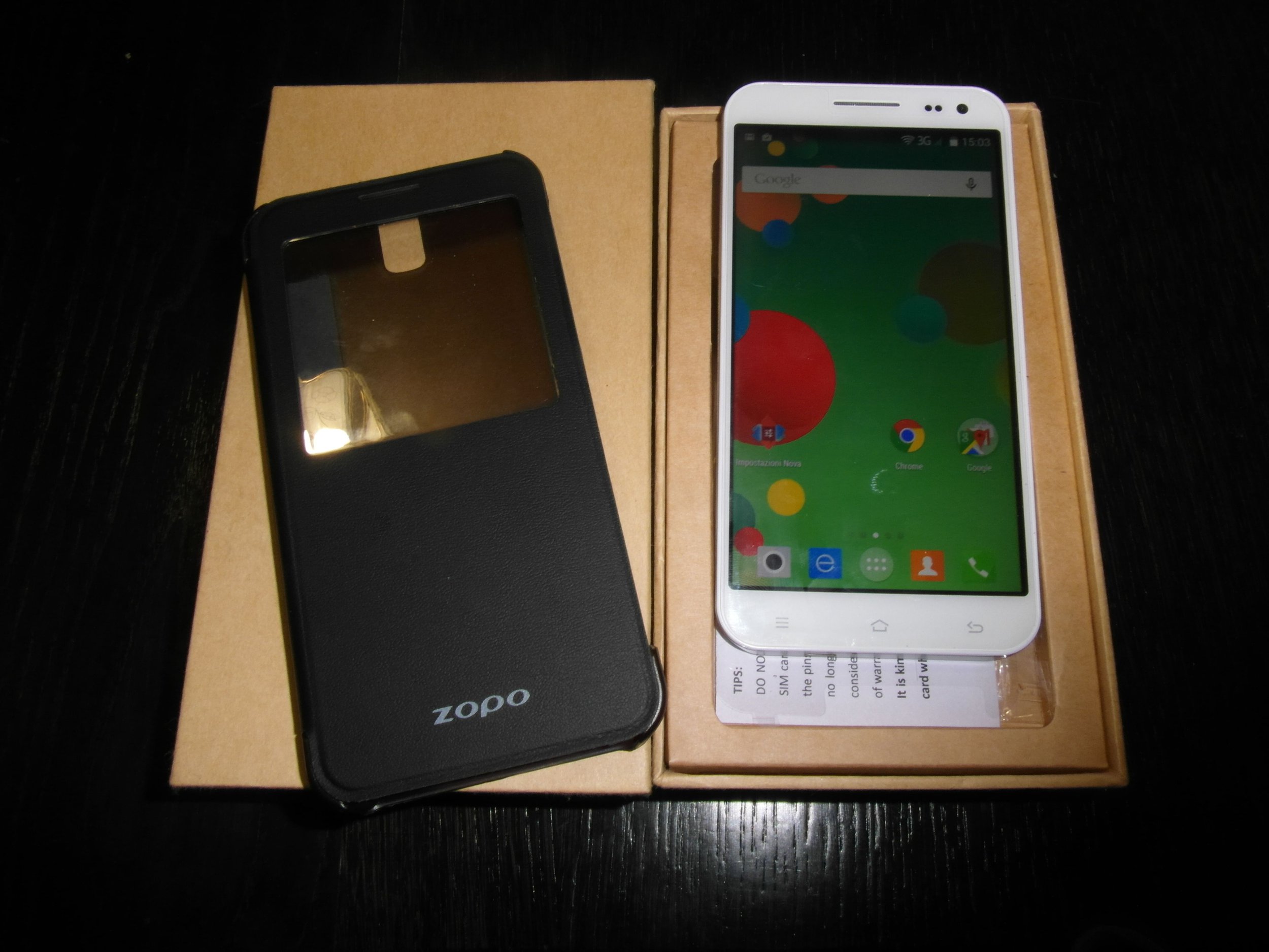 SAM_0001 Unboxing ZOPO 3X