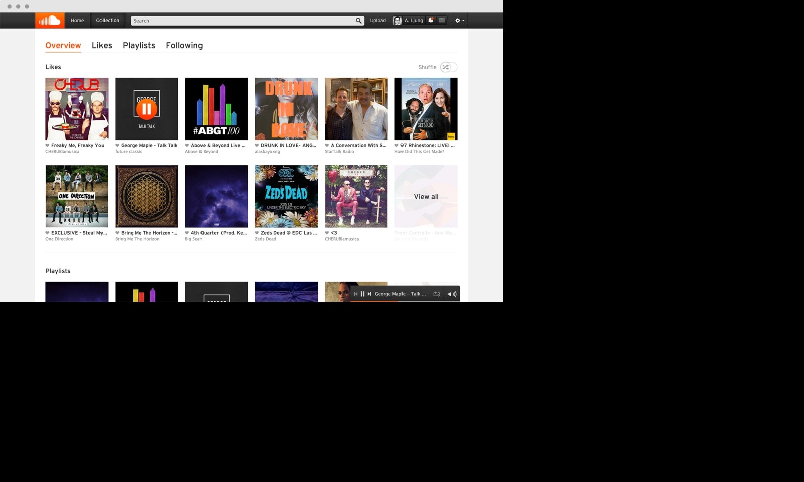 Soundcloud introdotta nuova funzione collection