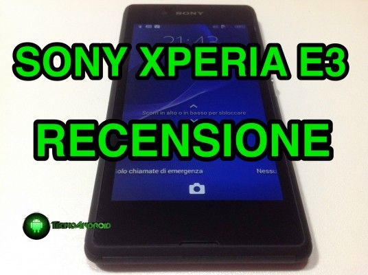 sony xperia e3