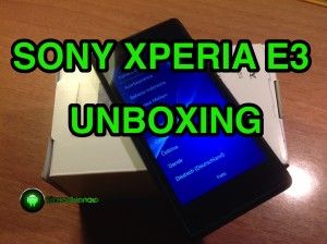Sony xperia e3