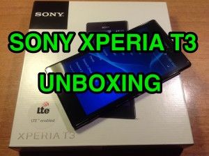 sony Xperia t3
