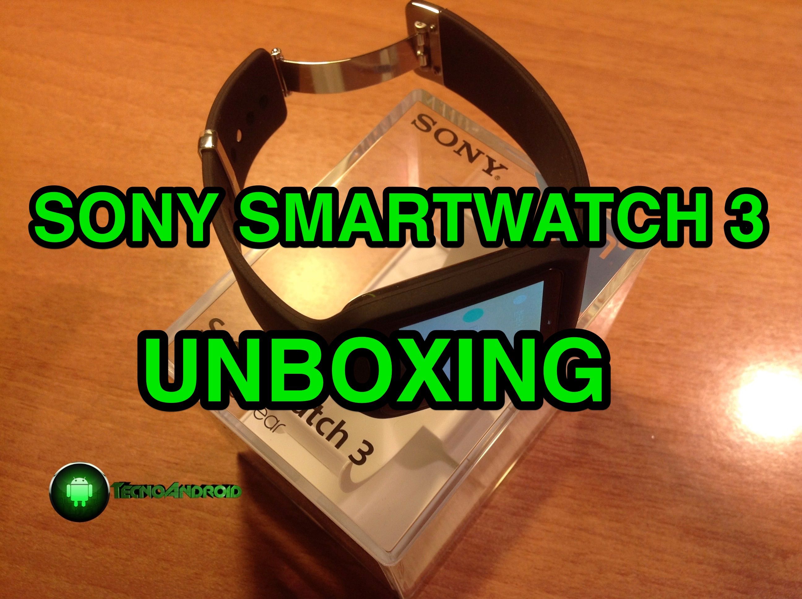 sony smartwatch 3